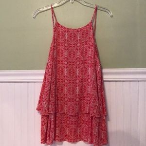 Red/orange tank top (worn once)